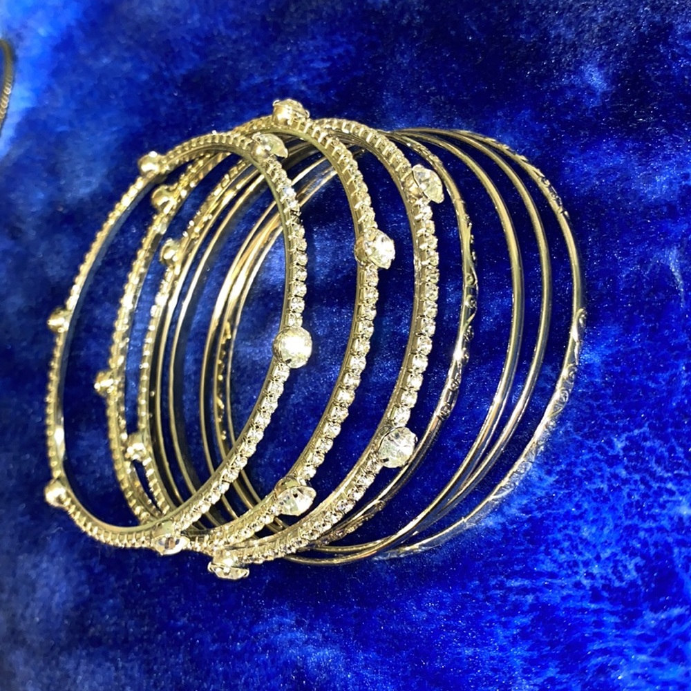 Different style bracelets